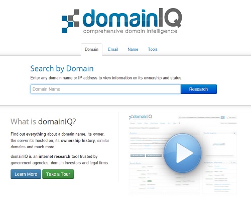 Domain Name Research Tool