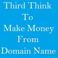 Make Money from domain name Affiliate