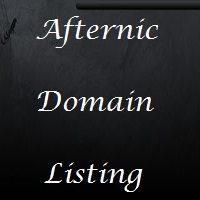 afternic domain name listing and parking